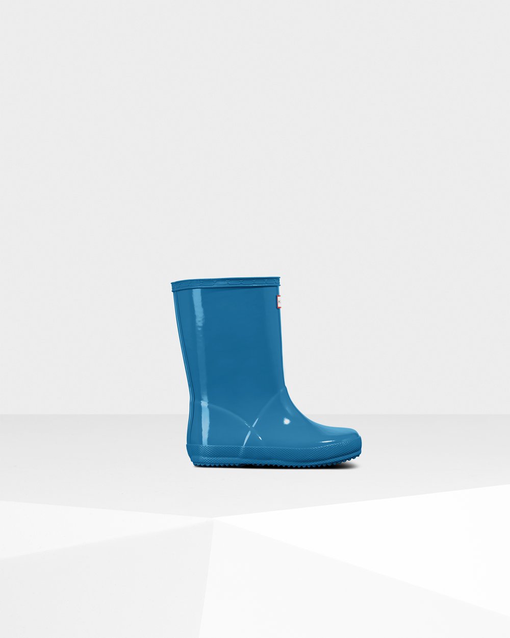 Botas De Agua Hunter Niños Original First Classic Gloss - Azules - Argentina 9472PJYXG